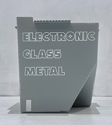 Glass/Metal/Electronics Bin