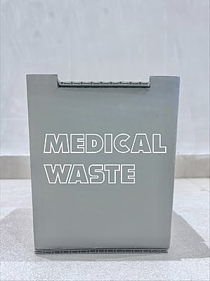 Medical waste Cube