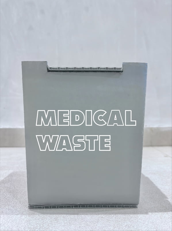 Medical waste Cube